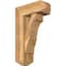 Ekena Millwork Balboa Craftsman Rough Sawn Bracket w/ Offset Brace, Western Red Cedar, 8"W x 20"D x 32"H BKT0806X20X32BOA04RWR - alternate 1
